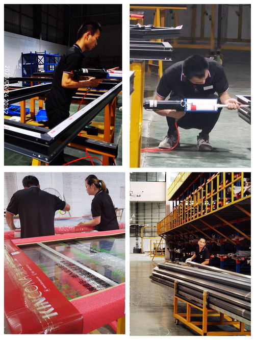 七月驕陽,京港亞門窗廣東生產基地投產火熱